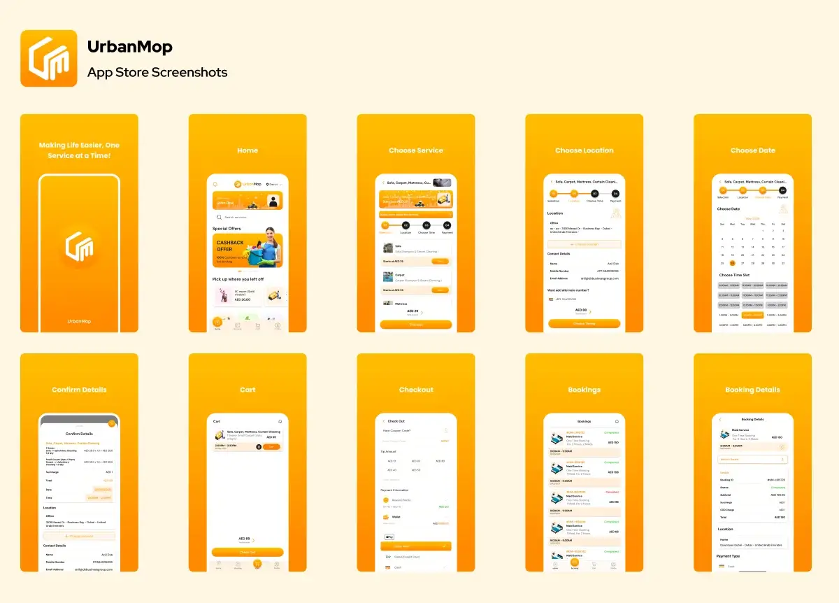 UrbanMop App