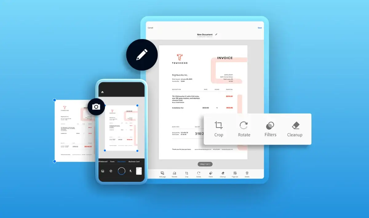 adobe scan app