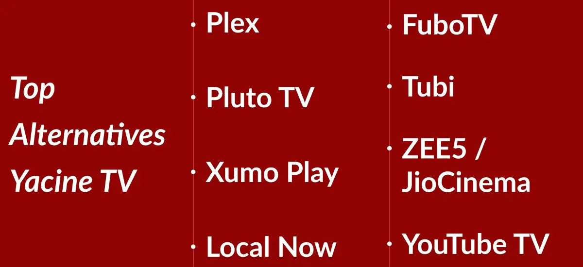 Best Yacine TV Alternatives