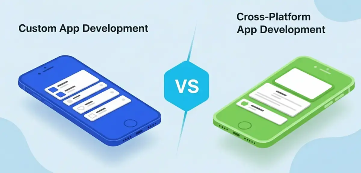 custom vs cross-platform app development