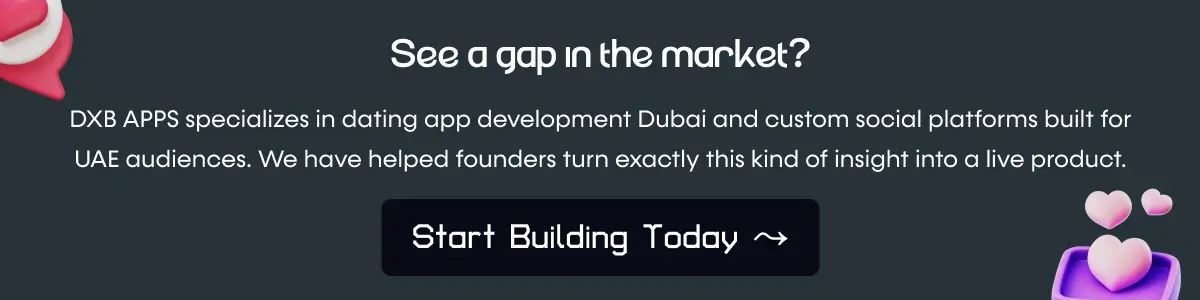 Rocket launch icon — Start building your social app in Dubai