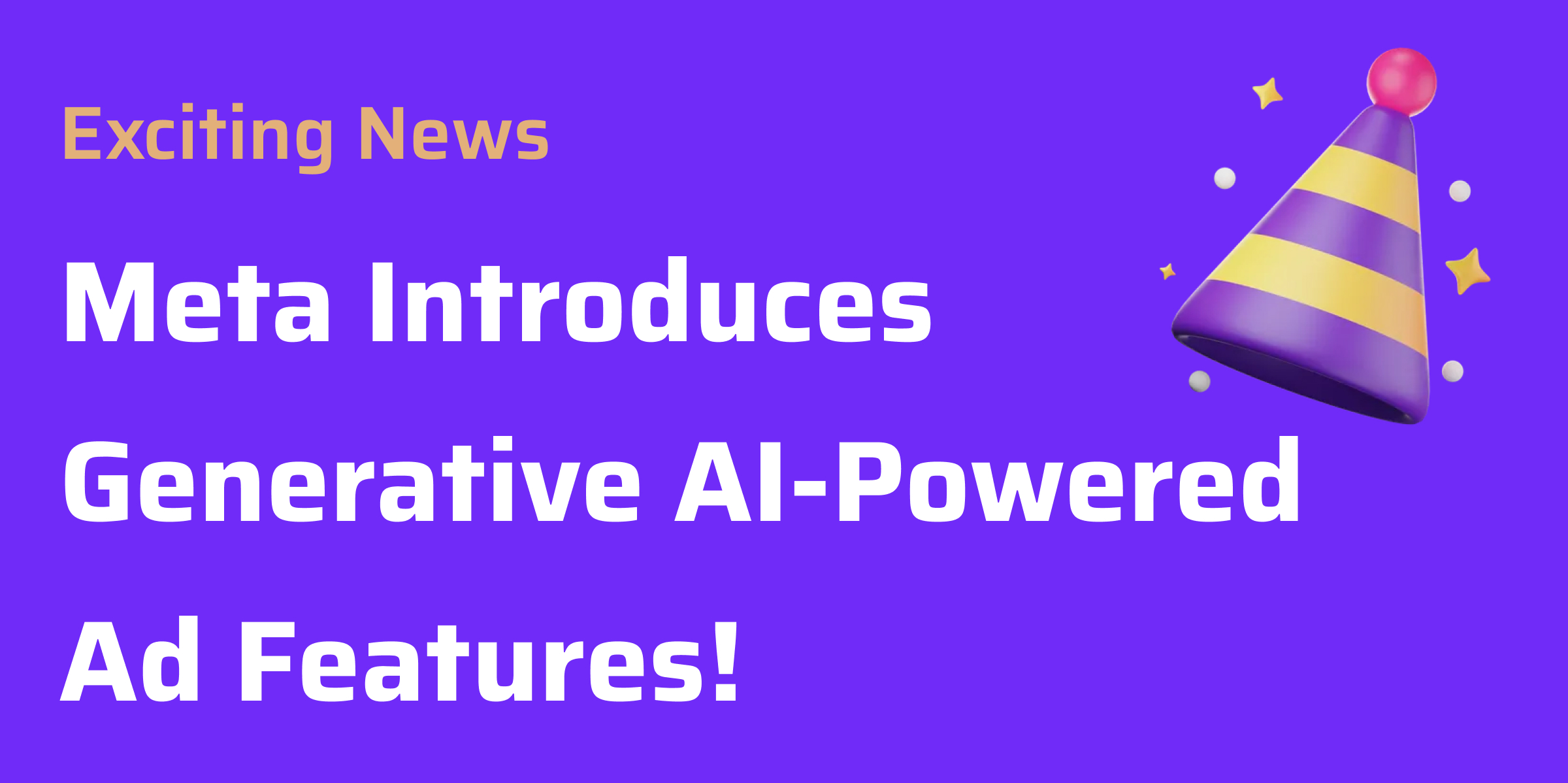 exiting news meta introduces generative ai