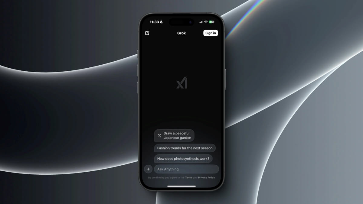 Grok AI app