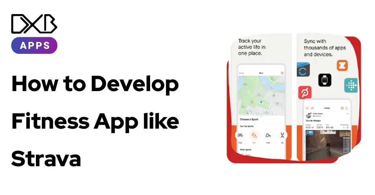 how to develop fitness app like strava