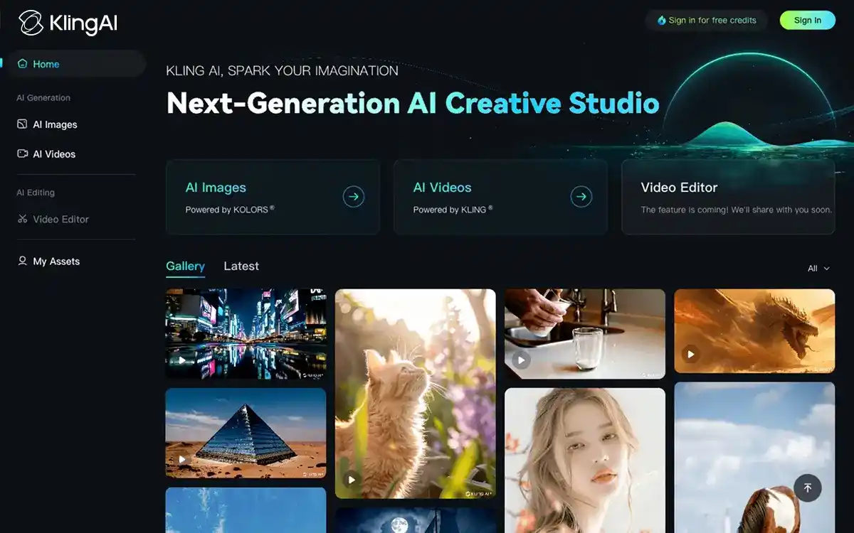 kling ai studio