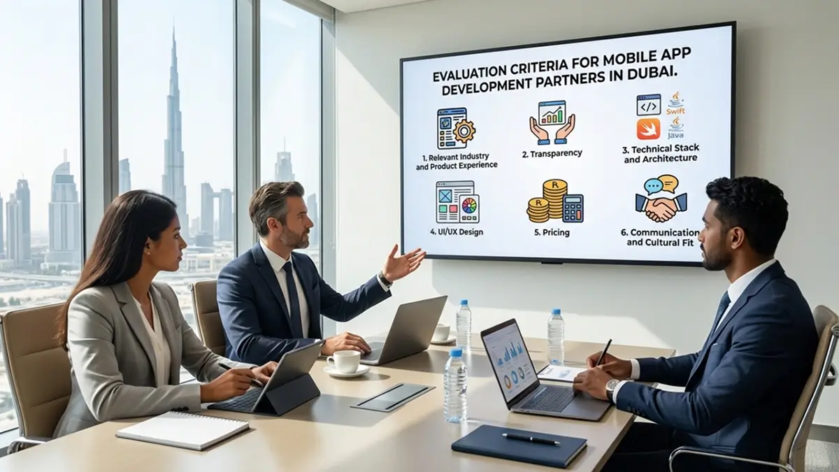 Key Factors to Evaluate When Choosing a Mobile App Development Company in Dubai