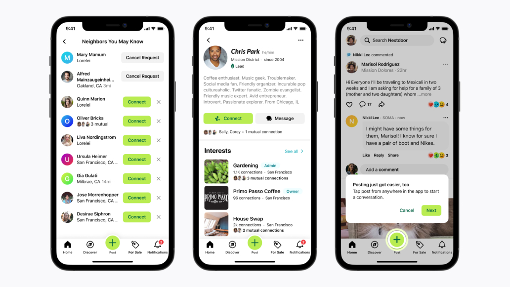 Nextdoor App for iOS