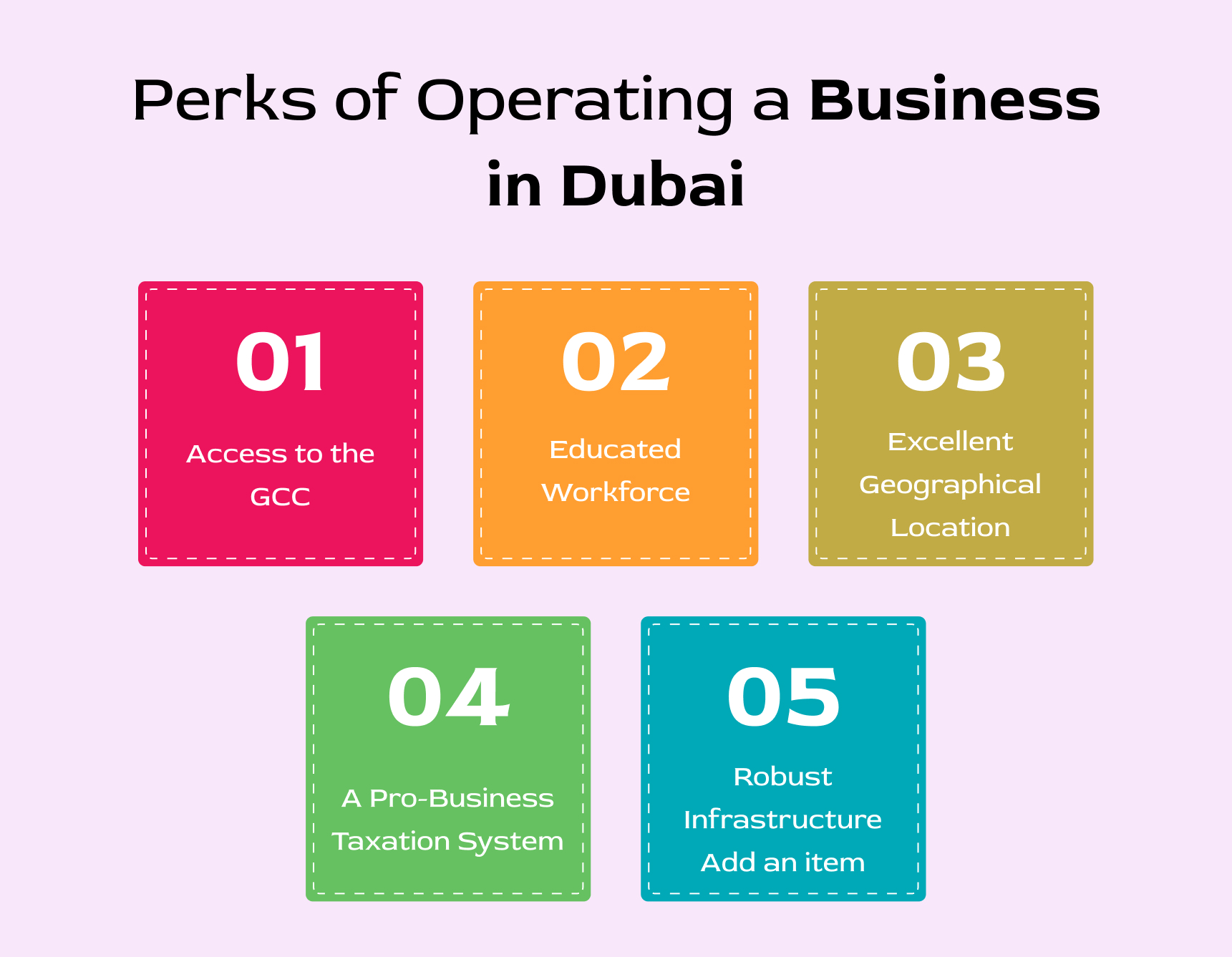 perks of operating business in dubai