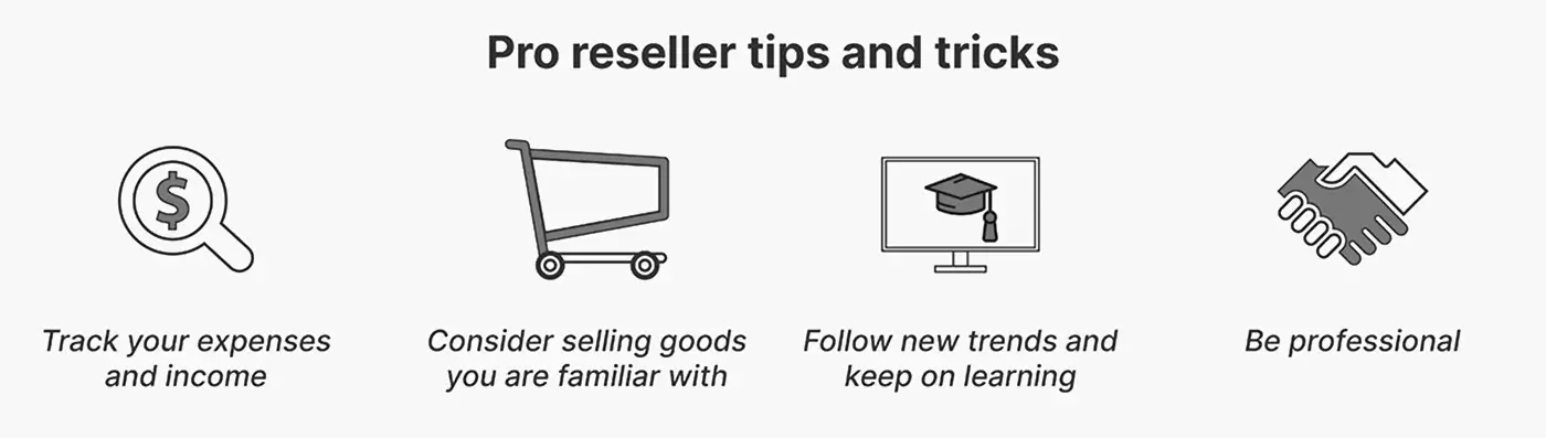 reselling tips and tricks