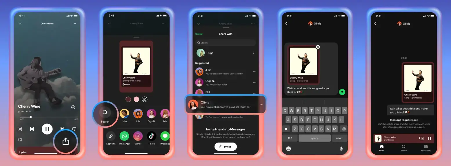 spotify dm