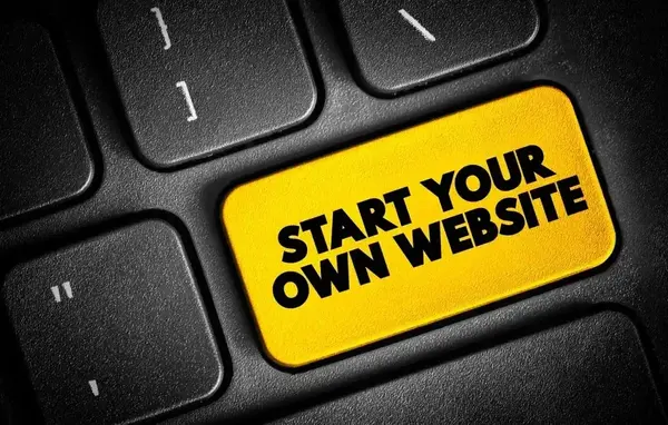 start your own website