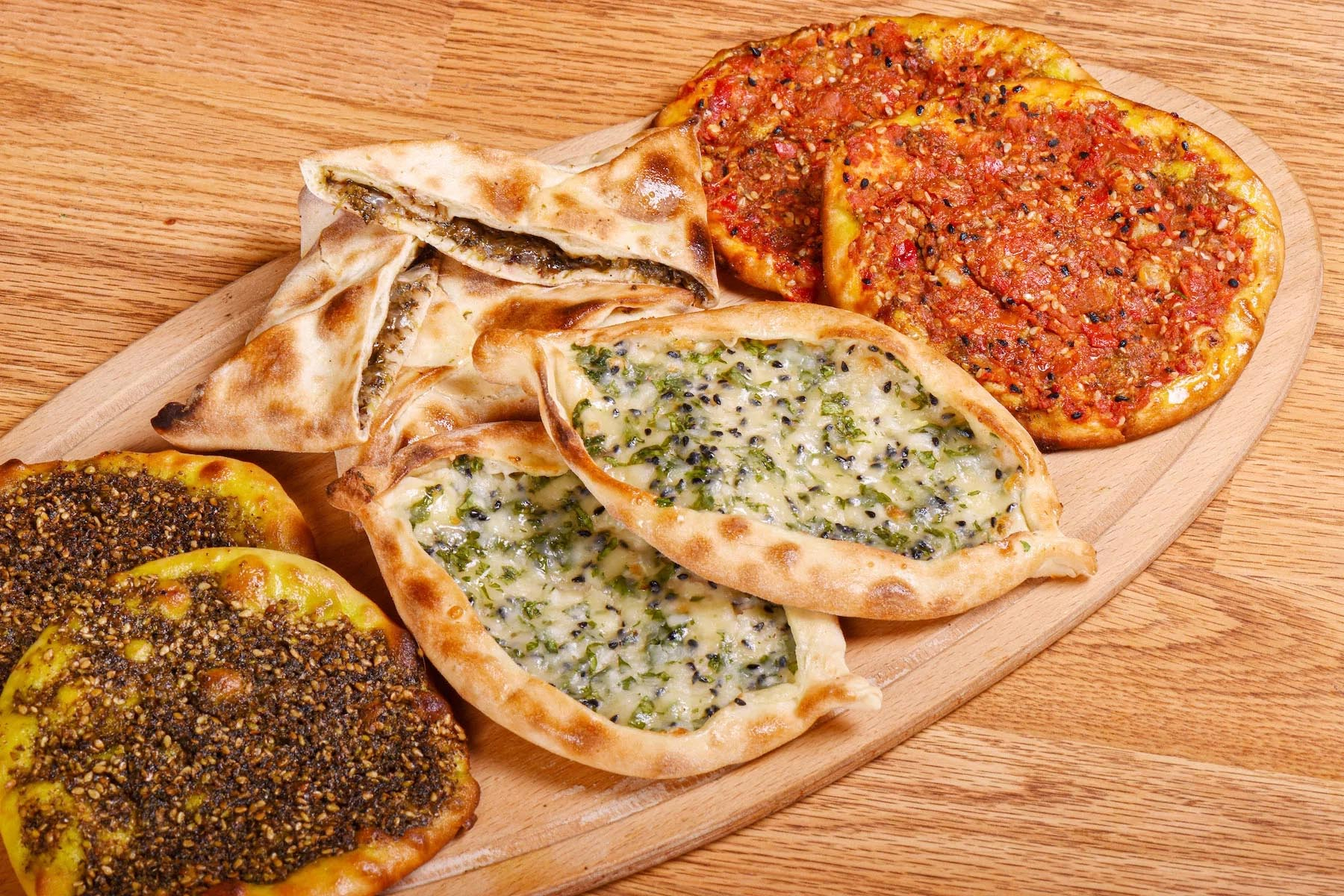 Various Middle Eastern Breads