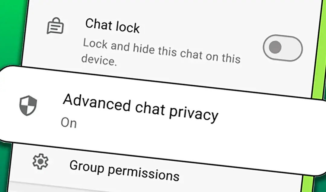 WhatsApp Advanced Chat Privacy