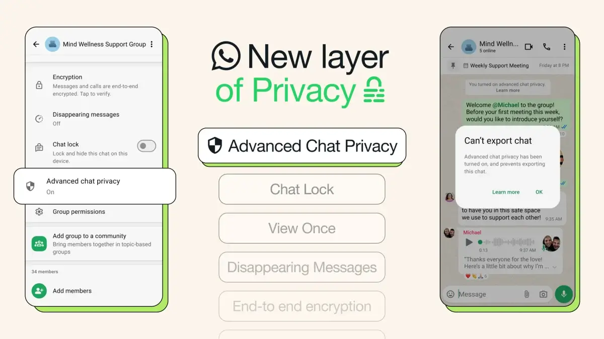 WhatsApp New Layer Of Privacy