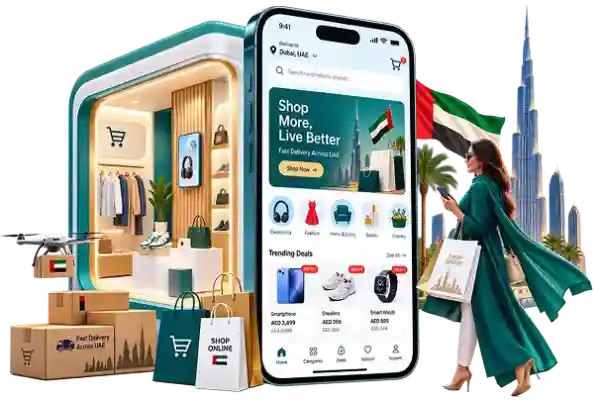ecommerce app development services in Dubai, UAE