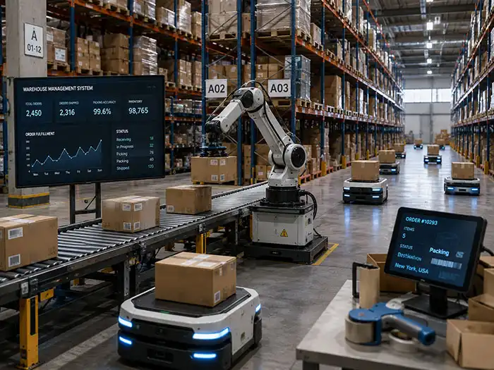 Hyper-Automation in Warehousing
