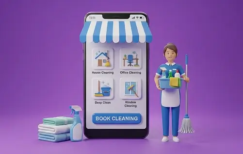 Cleaning Service App Development