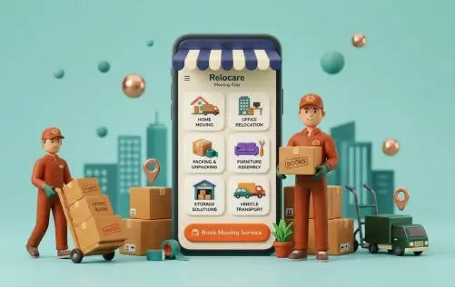 Moving and Relocation Service App Development