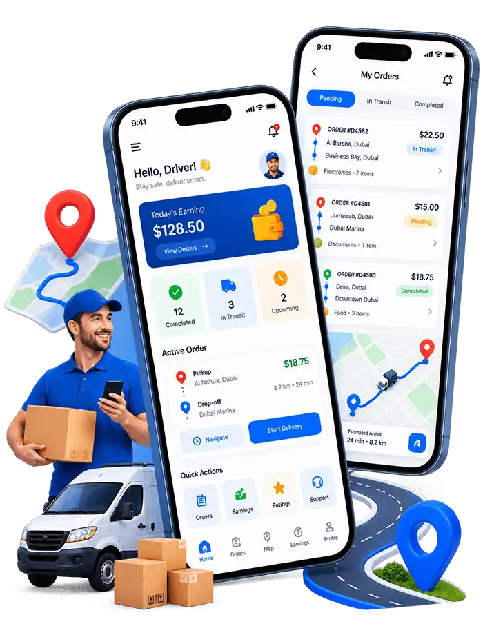Transport and Logistics Driver App