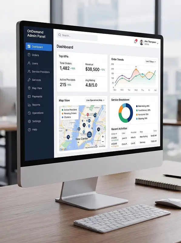 OnDemand Admin Panel