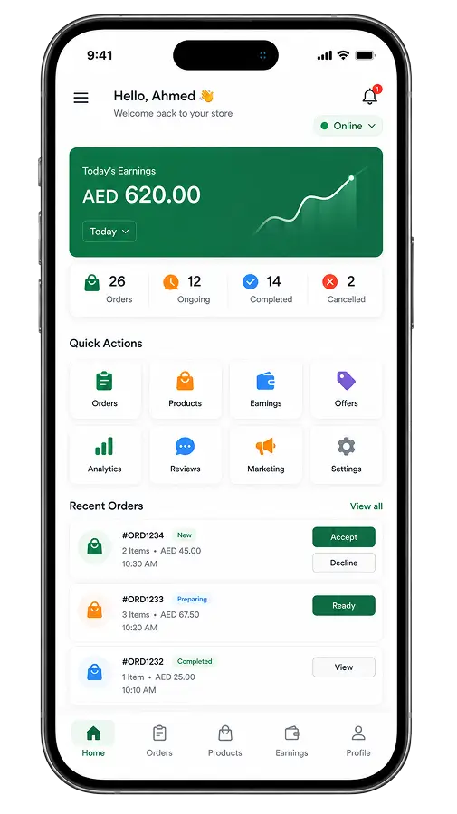 OnDemand Vendor App