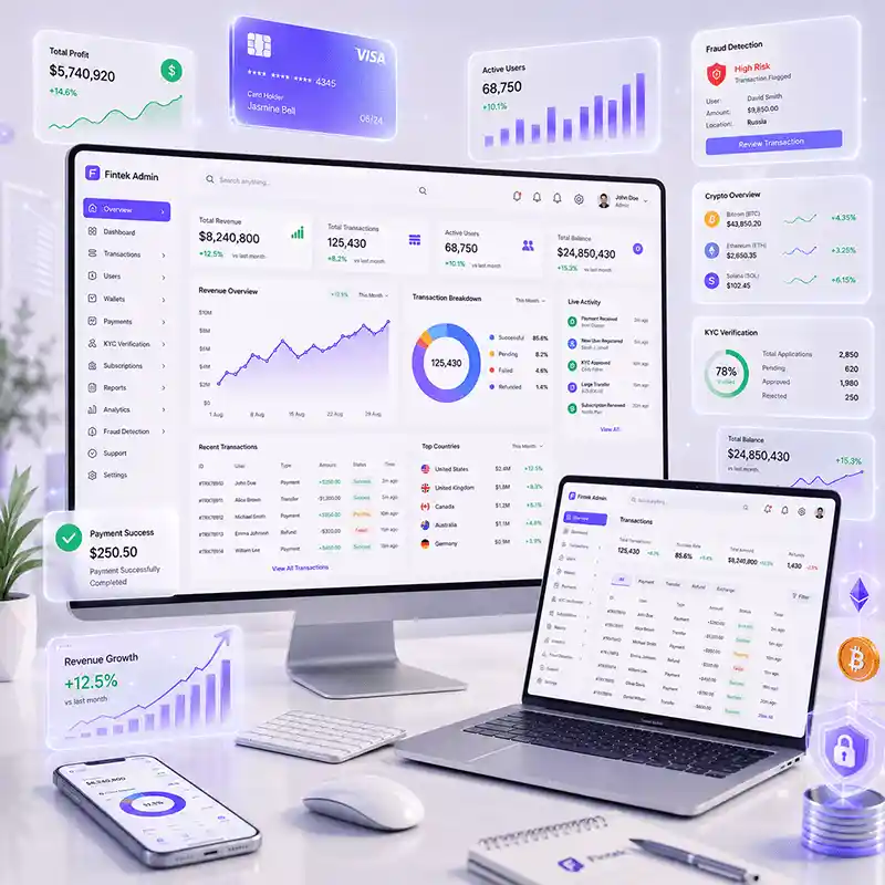 Fintech Admin Panel