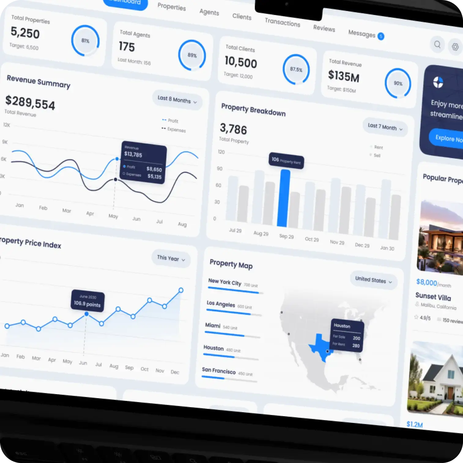 real estate management app,